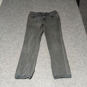 SLATE STONE SLOAN Mens Standard Slim Grey Denim Jeans Size 32x34